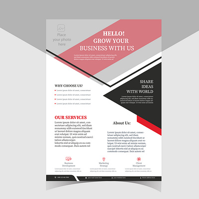 Energetic and Eye-Catching: Red Flyer Design Graphics & Template attention grabbing flyers