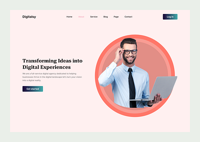 Digital Agency graphic design lfigma ui