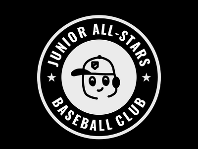 Junior All-Stars kids baseball club affinity design affinity designer badge football club illustration