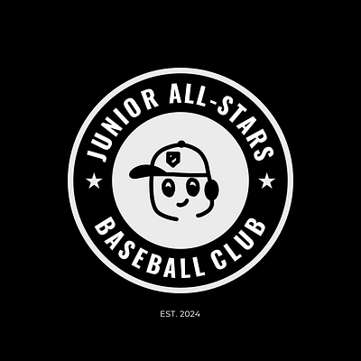 Junior All-Stars kids baseball club affinity design affinity designer badge football club illustration