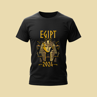 Projekt koszulki- wyjazd Egipt 2024 egypt illustrator mockup procreate t shirt