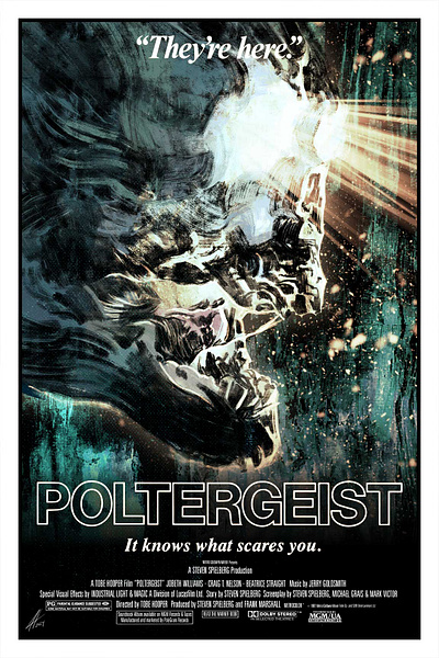 The Beast illustration poltergeist