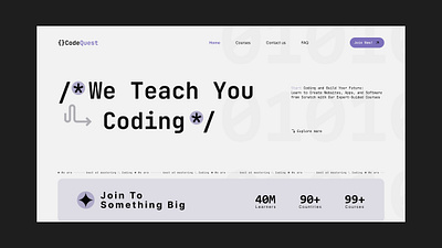 Coding website coding website figma graphic design ui uiux user experience user interface ux web design