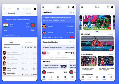 Live Sports App app branding design graphic design logo typography ui ux