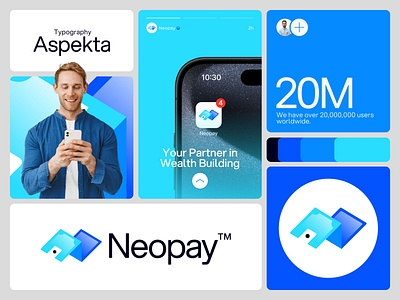 Neopay | Modern Money Transfer or Payment Gateway Logo Design app logo design digital excange fintec graphic design letter n logo logo design modern modern n logo money excange money tranfer n n logo n wallet logo pay payment payment gateway logo tranfer