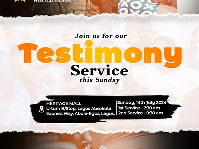 TESTIMONY SERVICE branding design graphic design illustration logo social media post design