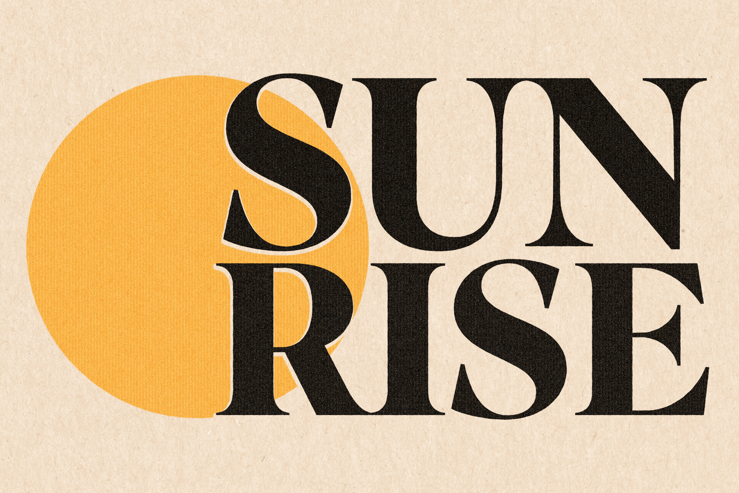 Sunrise Print II analog art brand design graphic design icon illustration illustrator lettering logo mediterrain old paper print retro summer type typography vector vintage