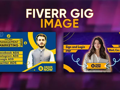 Fiverr Gig Image design fiver graphic design thumbnail