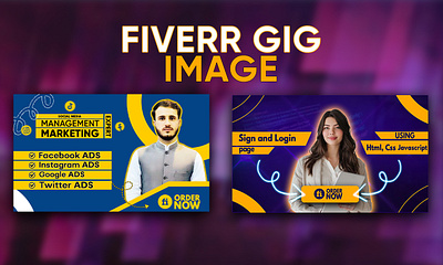 Fiverr Gig Image design fiver graphic design thumbnail