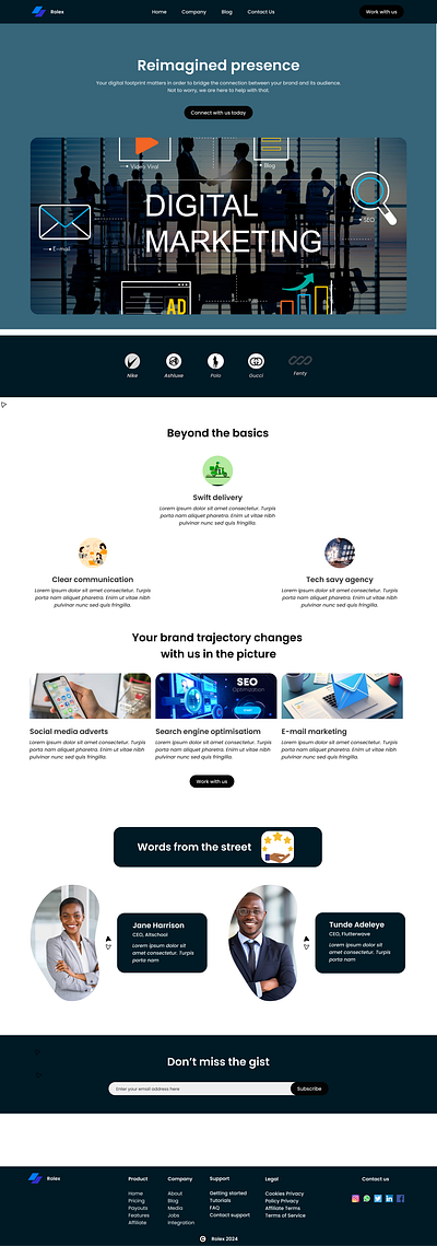 Rolex High fidelity wireframe animation landingpage prototype ui wireframe