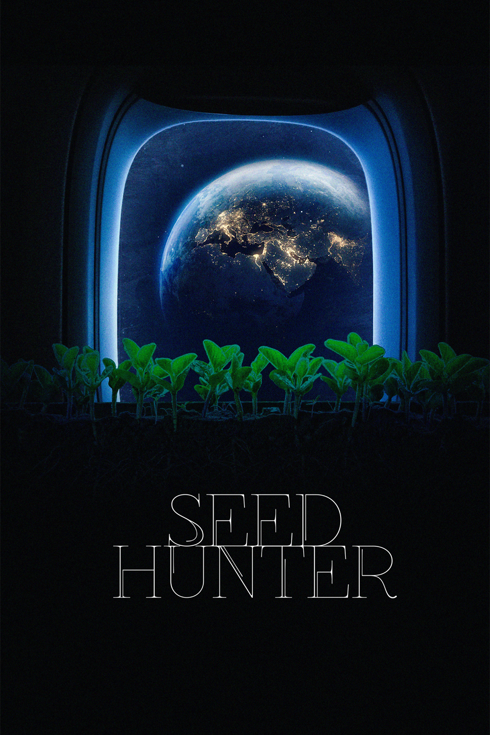 Seed Hunter Poster Design amazon prime video creative creative design design designer film film poster graphic design hbo keyart movie netflix poster poster design sr designer