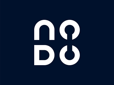 Nodo branding logo node nodo