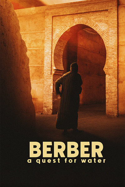 Berber A Quest For Water Poster Design design designer film graphic design movie poster design sr design thumbnail