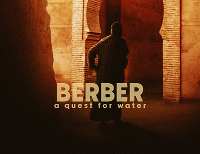 Berber A Quest For Water Poster Design amazon prime video creative creative design design designer film film poster graphic design hbo keyart movie netflix poster poster design sky sr design thumbnail