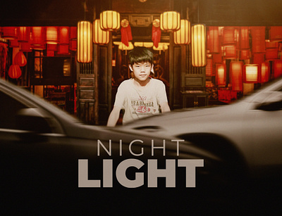 Night Light Poster Design amazon prime video creative creative design design designer film film poster graphic design hbo keyart movie movie services netflix poster poster design sky sr designer thumbnail