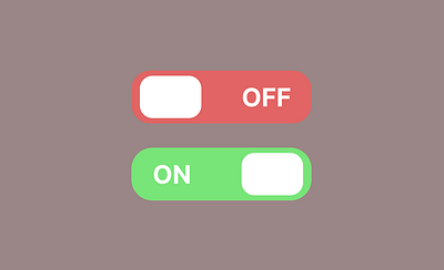 ON/OFF Switch dailyui design figma ui