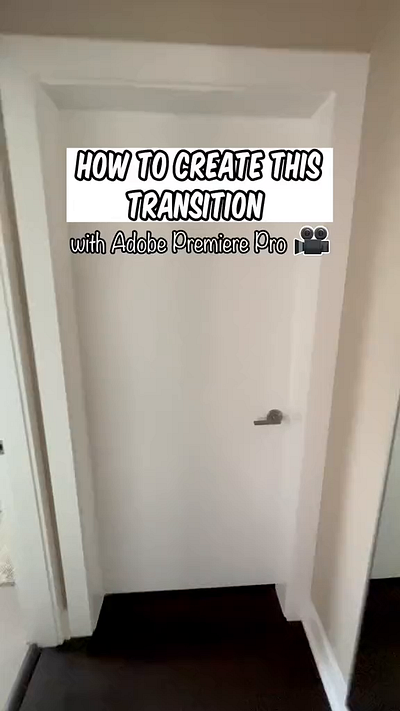 Inside/Outside Transition - TikTok after effects creative cloud premiere pro tiktok video