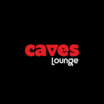 Cave's Lounge Reimagined branding graphic design logo rebrand redesign