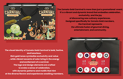 Zomato Gold Carnival gold graphic design ui zomato