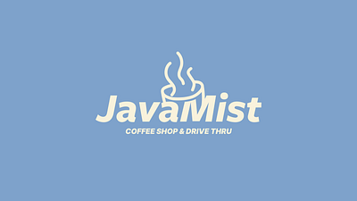 JavaMist Logo - Coffee Shop & Drive Thru branding business design graphic design illustration logo