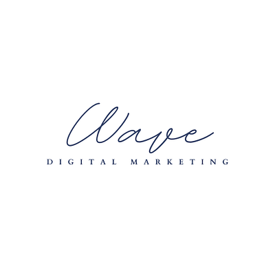 Wave Digital Marketing CDMX branding graphic design logo marketing social media