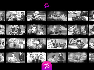 'Too Good To Be True' Storyboard advertising arab arabia film freelancer gcc goodies goody gulf mena middleeast movie saudi