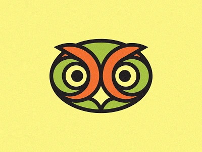 Hooter 3 bird birds branding design flat geometric graphic design icon illustration logo monoline owl owls vector