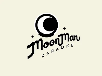 MoonMan Karaoke karaoke logo moon moonman