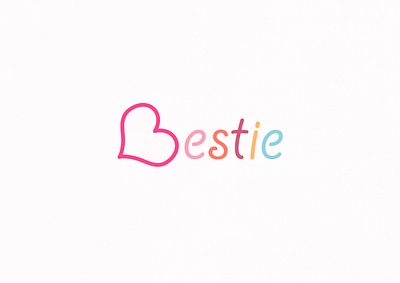 Bestie | Typographical Poster design font graphics illustration letters poster sans serif simple text typography