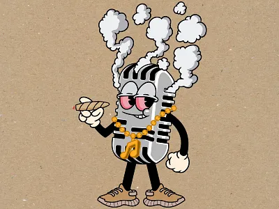 Mascot design. branding cartoon character design illustration logo mascot rubber hose t shirt