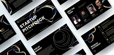 STARTUP PITCH DECK PRESENTATION DESIGN ppt design