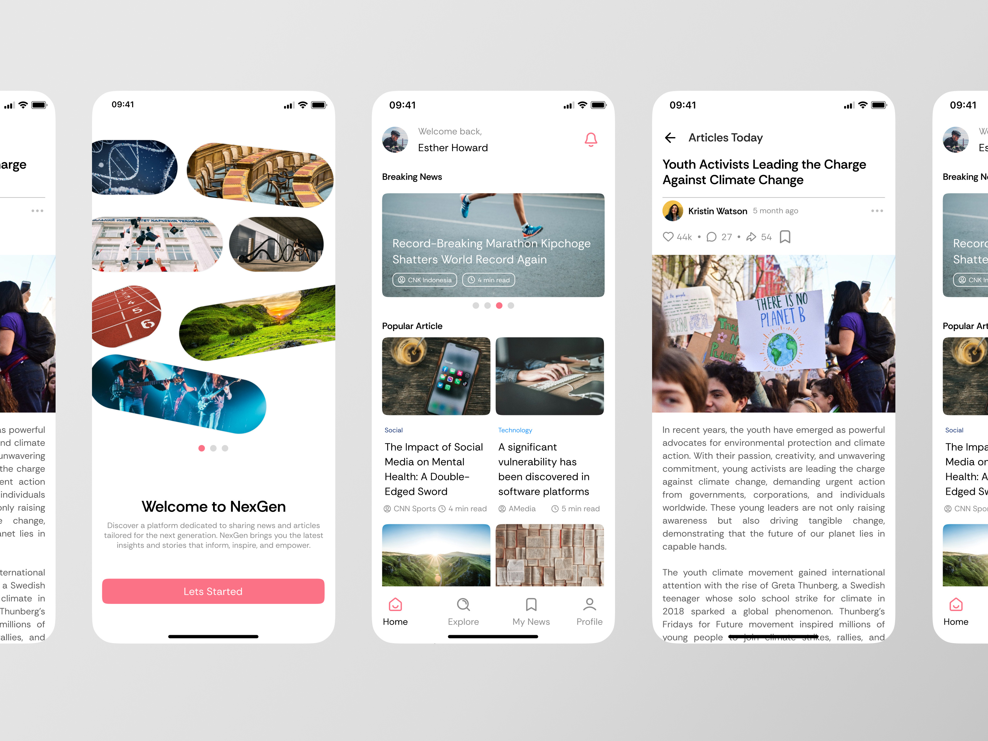 Example of Mobile App Design