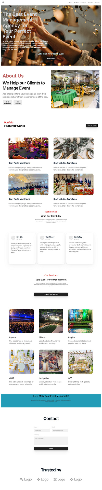 Landing Page landing page