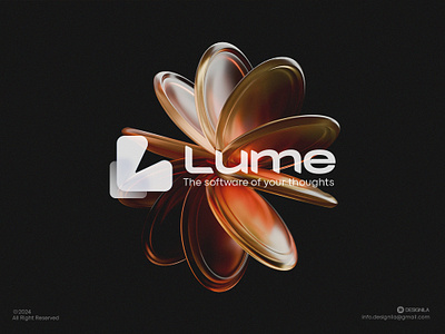 Lume / Logo design app branding design logo typography