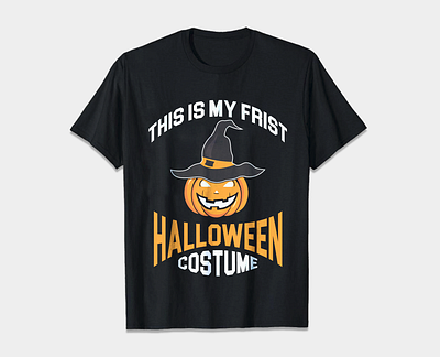 Halloween T-shirt Design best design branding custom custom t shirt design design graphic design halloween halloween t shirt design illustration pumpkin t shirt t shirt design