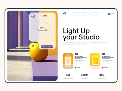 LITOR- Light Up Your Studio bento grid design hero hero section home studio landing page mehbubur rahman modern design studie set studio studio design studio website ui uiux webapps webdesign website website design website hero websites