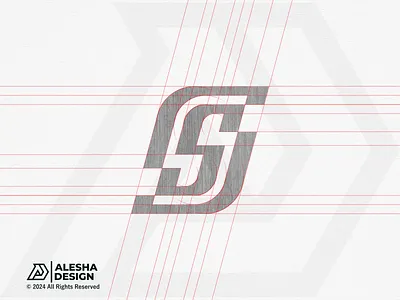 SJJ Logo Design alphabet branding business design geometric identity initial initials j letters logo logo design logos logotype mark modern monogram s tech technology