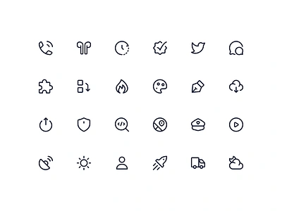 Standard Icons (Less Rounded) clean design free icons graphic hugeicons icon icon design icon library icon pack icon set iconography icons illustration line icon minimal standard icon stroke icon ui ux vector