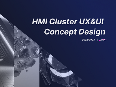 HMI Concept Design 2022-2023 cluster interface graphic design hmi ui user experience design ux