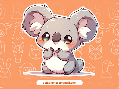 kawaii, cute, pet, zoo, cartoon, animals, logocartoon, mascot, s art mascot cartoon