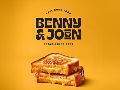 Benny & Joon food design logo design package design restaurant branding visual identity