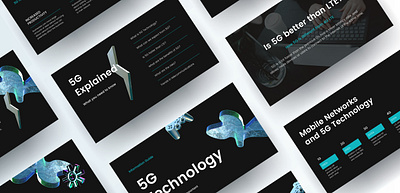 5G TECHNOLOGY PRESENTATION DESIGN ppt design