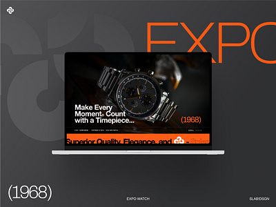 Watch Product Landing Page brand business digital watch ecommerce homepage landing page product product detail promotion smart watch ui uiux watch watches web design website