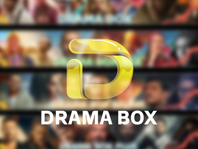 Drama Box | Youtube Visual Identity actor arabic banner banners branding channel cinema d design egyptian graphic design illustration letter letter d logo poster typography vector video youtube