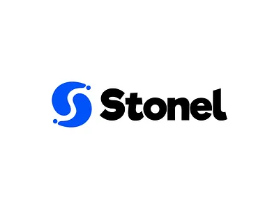 Stonel; Logo design concept for a fintech company blue brand identity brand mark branding creative logo crypto defi design fintech icon illustration letter icon logo logo design s logo saas logo symbol tech tech startup web3