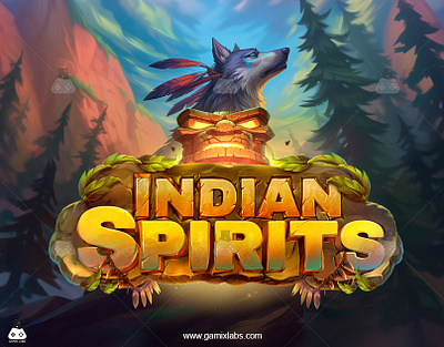 Indian Spirit Slot - Spiritual Journey Art by Gamix Labs 2d artwork animation game characters game development gamix labs illustration indian slot indian slot services indian spirit slot symbols indian spirit slot theme jungle slot theme slot slot art slot art services slot game slot game services slot symbols