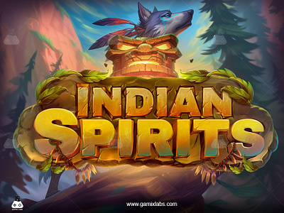 Indian Spirit Slot - Spiritual Journey Art by Gamix Labs 2d artwork animation game characters game development gamix labs illustration indian slot indian slot services indian spirit slot symbols indian spirit slot theme jungle slot theme slot slot art slot art services slot game slot game services slot symbols