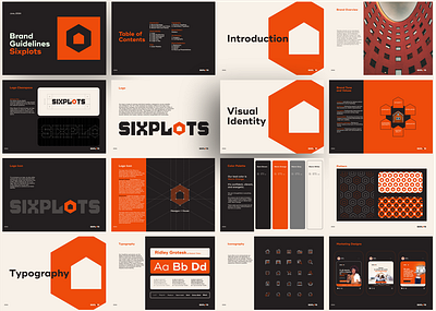 Brand Identity Guidelines Sixplots animation brand design brand guidelines branding design graphic design illustration logo logo design ui vector visual design