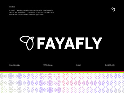 FayaFly- Design Agency Logo Design branding concept design graphic design logo logo concept logo design typography