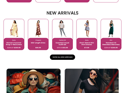 Women's Clothing Store Design clothing ecommerce website clothing store clothing website clothing website design ecommerce ecommerce website ecommerce website design ecommerce website ui ui women clothing women clothing store